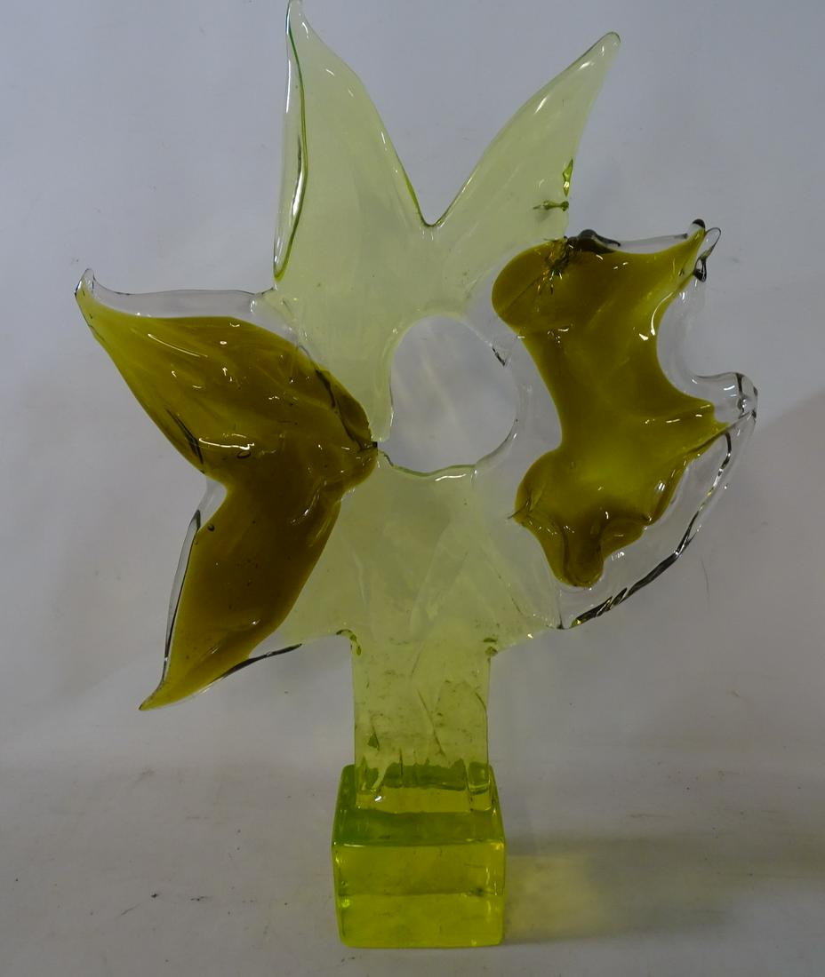 IMPRESIVE LARGE SIGNED SALVIATI "LEGAR" MURANO ART (1 of 8)