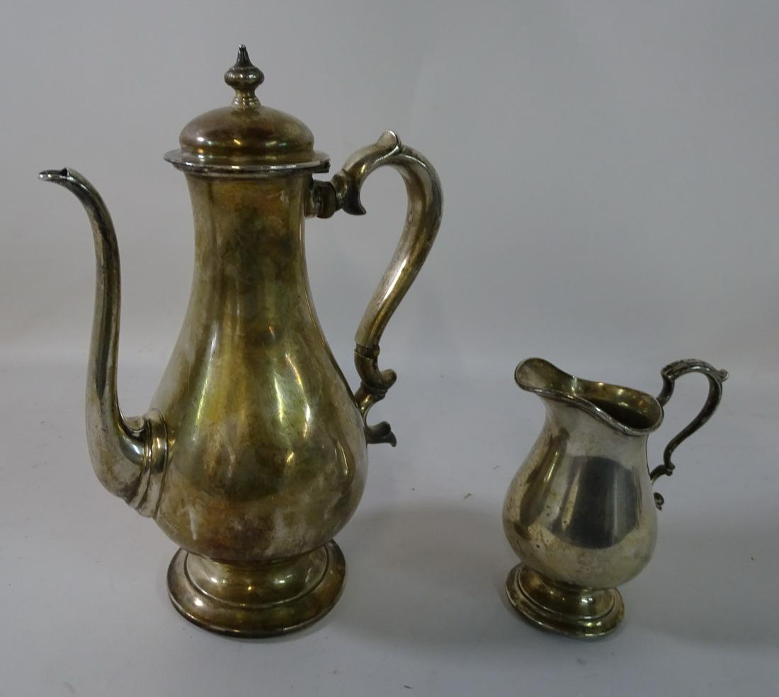 TIFFANY&CO. STRELING SILVER TEAPOT& CREAMER 22 (1 of 9)