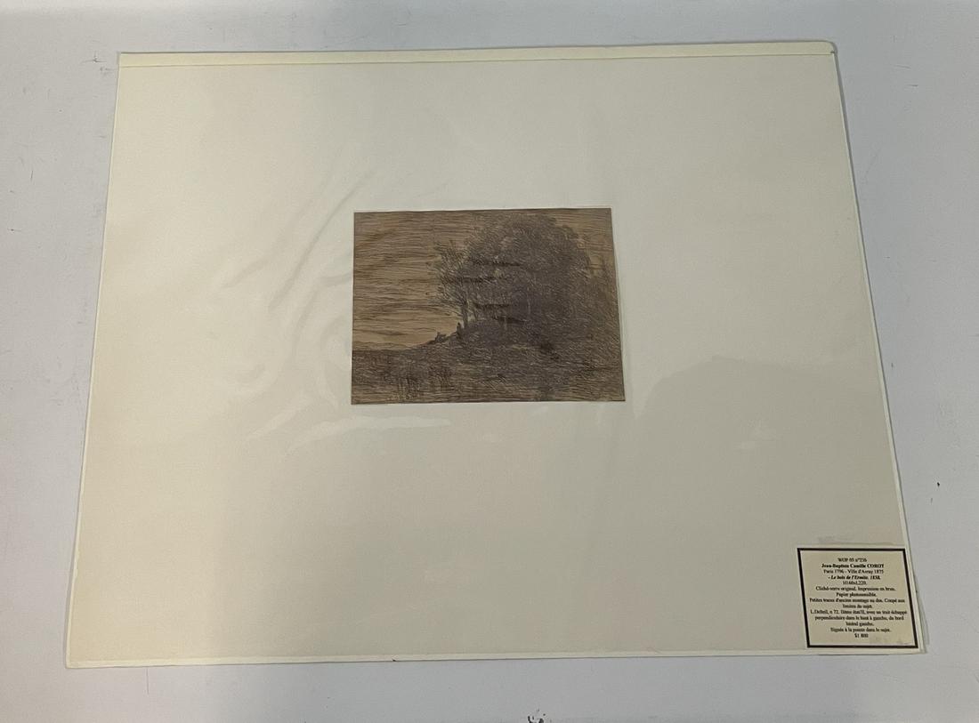 JEAN-BAPTISTE CAMILLE COROT LE BOISE DE L'ERMITE (1 of 5)