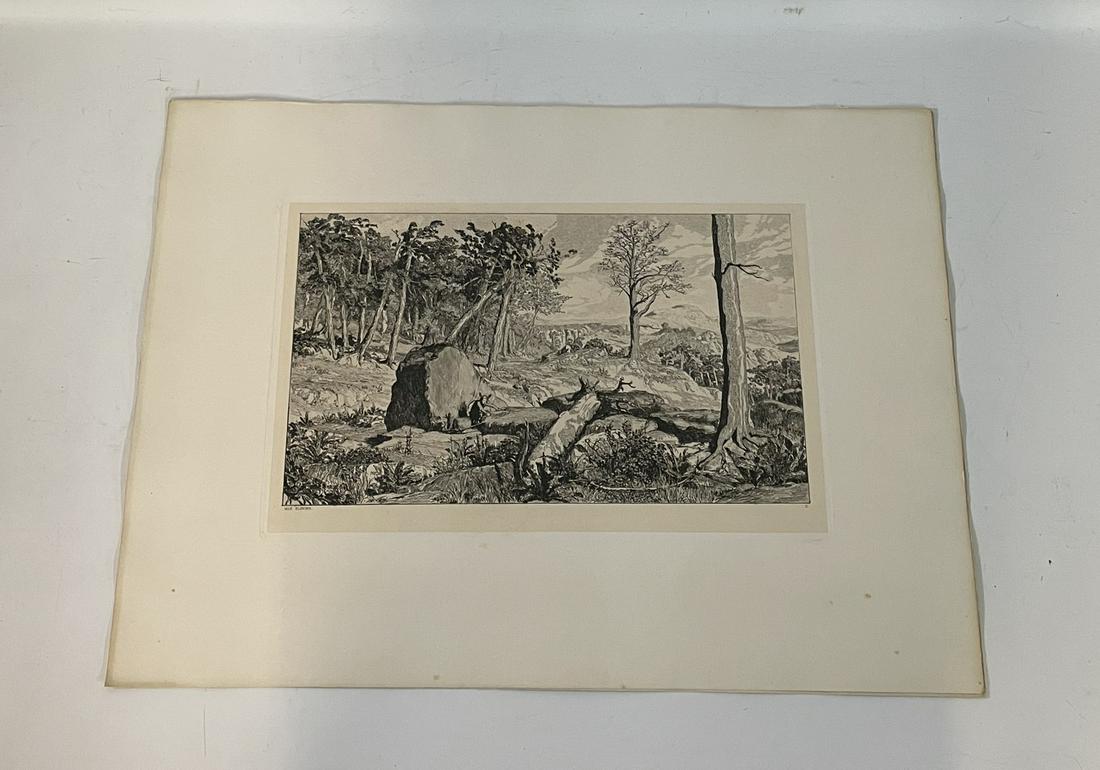 MAX KLINGER (2) INTERMEZZI OPUS IV 1879-81 ETCHING AND: MAX KLINGER (2) INTERMEZZI OPUS IV 1879-81 ETCHING AND AQUATINT 8" X 16"