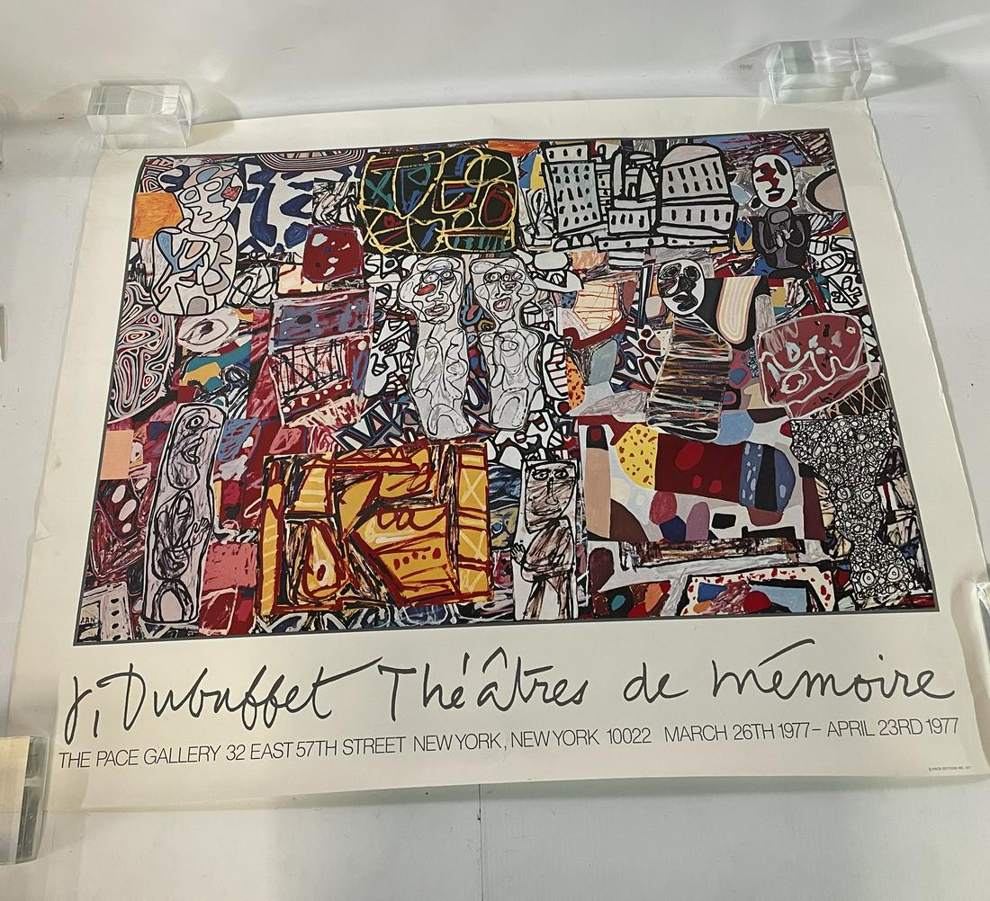 MODERN/POP ART (4) EXHIBITION POSTERS 1970-80S: JOHNS & (1 of 20)