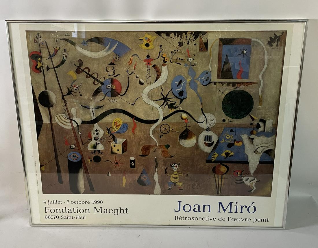 JOAN MIRO (3) ART EXHIBITION POSTERS GALERIE MAEGHT (1 of 20)