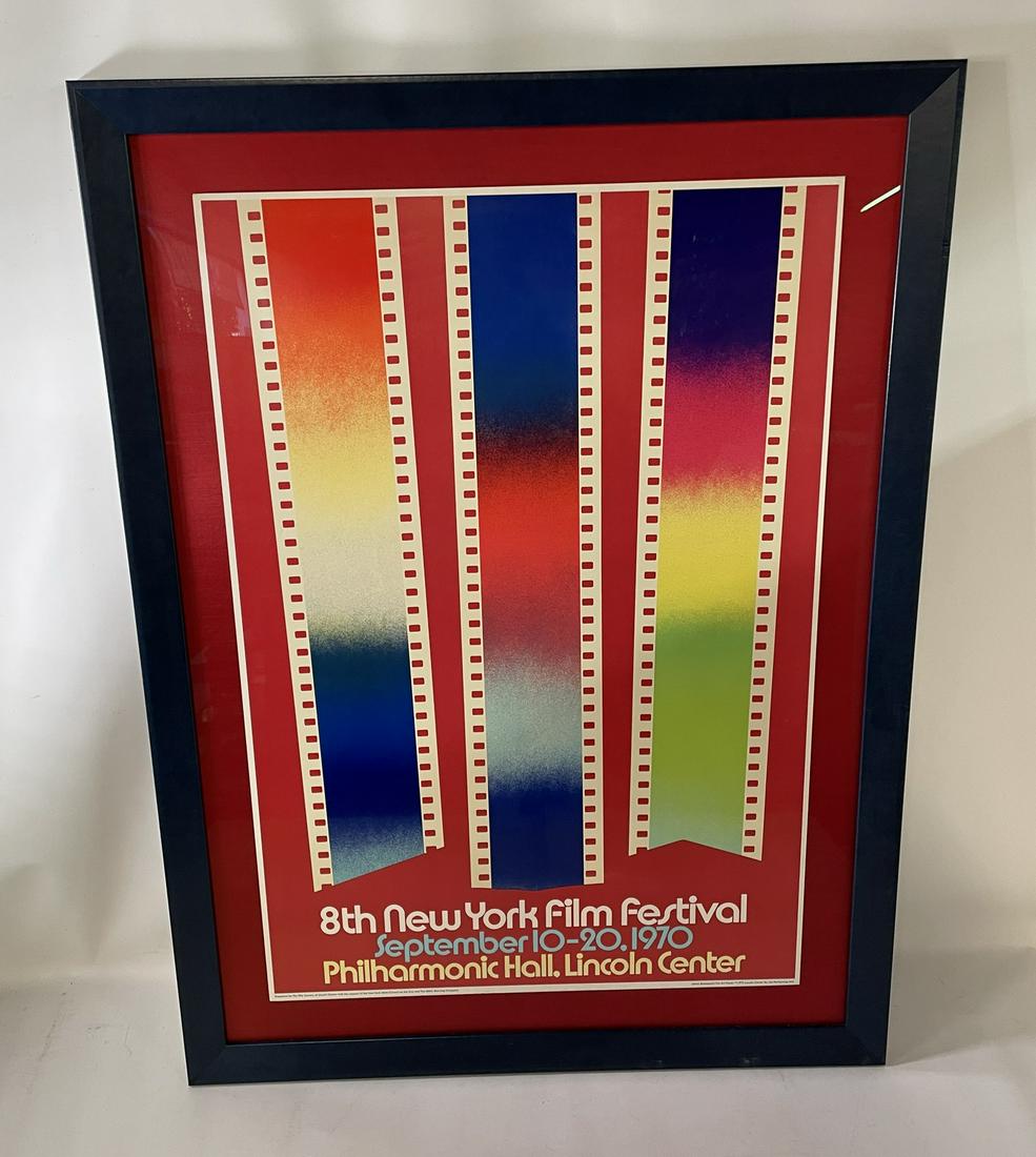 JAMES ROSENQUIST 8TH NEW YORK FILM FESTIVAL 1970, (1 of 8)