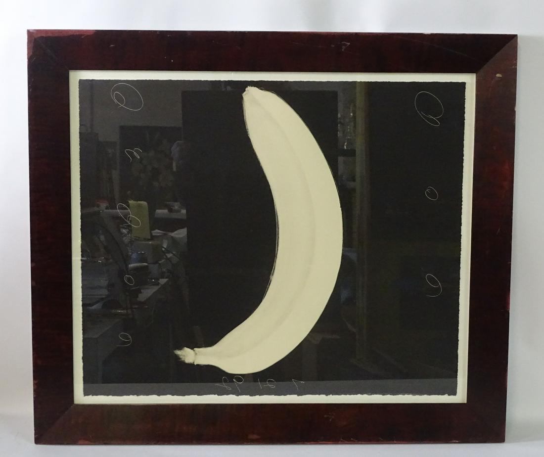MODERNIST PRINT OF BANANA 24" X 20" (1 of 5)