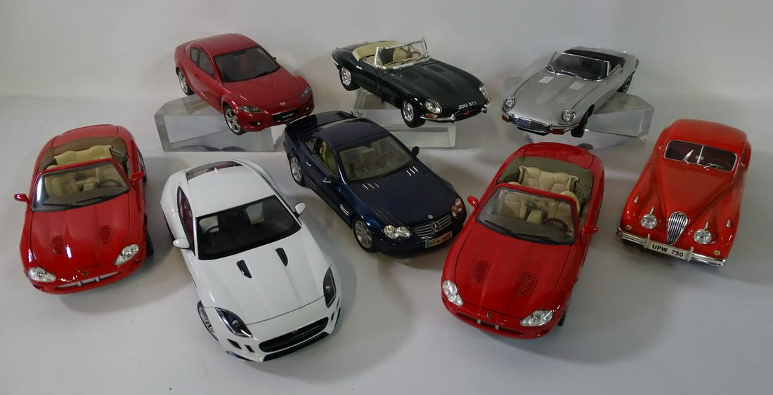 (8) DETAILED DIE-CAST PRECISION MODELS OF CARS; 6 (1 of 16)