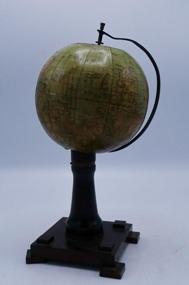 VINTAGE GLOBE ON STAND 10"H (1 of 6)