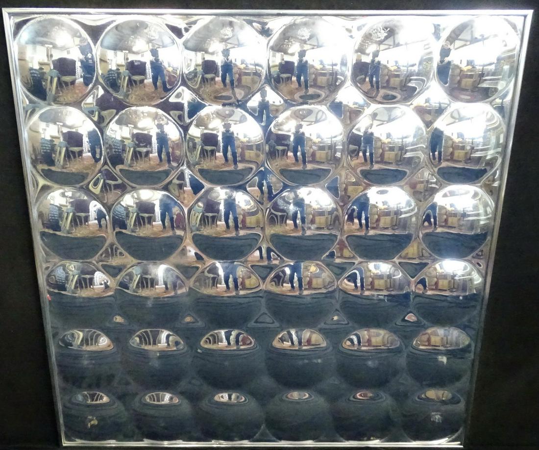 TURNER MID CENTURY BUBBLE MIRROR 26 X 36 (1 of 6)