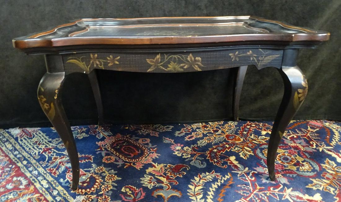 DREXEL DECORATED COCKTAIL TABLE 22 1/2 X 26 X 36 (1 of 9)