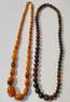 2 AMBER NECKLACES