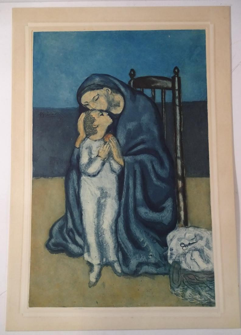 JACQUES VILLON AFTER PICASSO "MATERNITE" CA. 1930 (1 of 6)