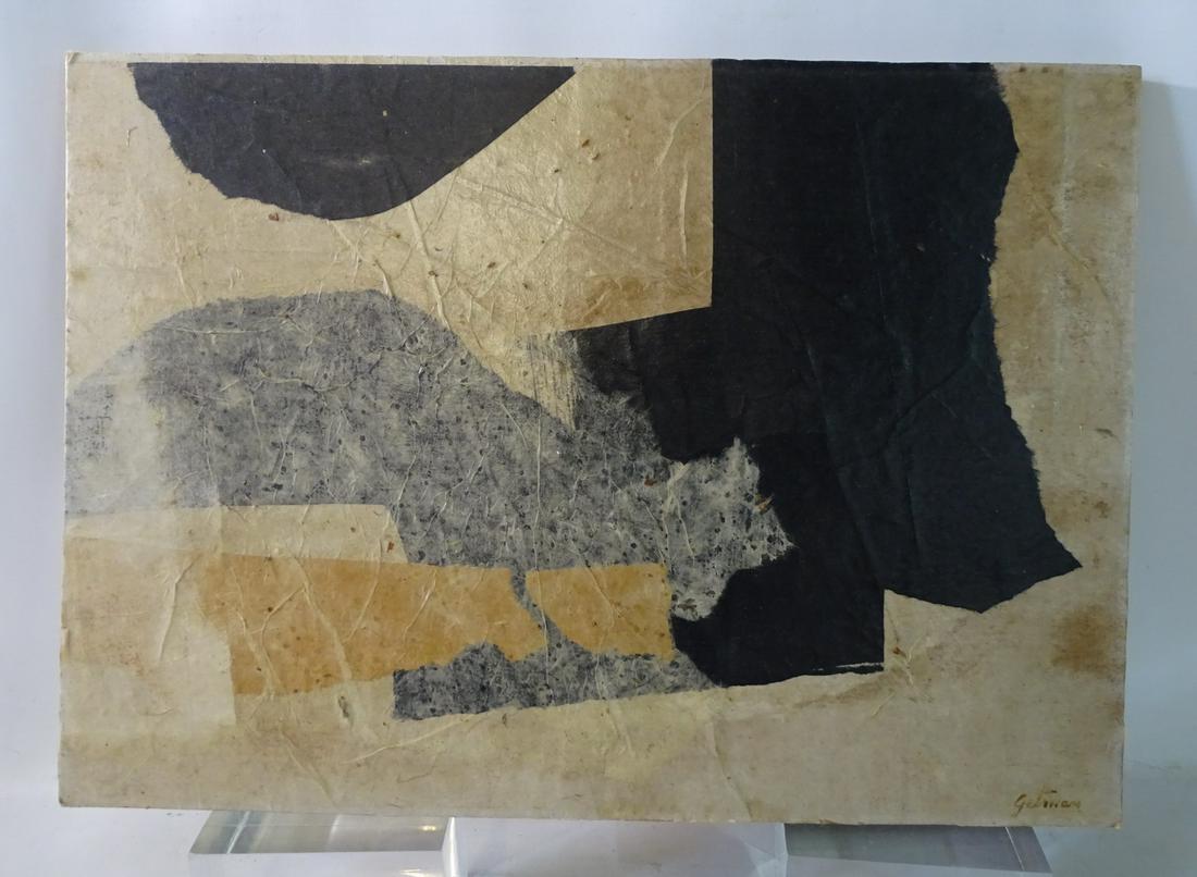 ABSTRACT COLLAGE BY WILLIAM GETMAN 12" X 17" (1 of 9)