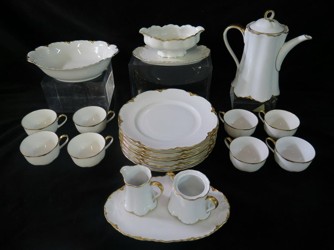 HUTSCHENREUTHER SERVING SET 13 PIECES W/ TEA POT (1 of 9)