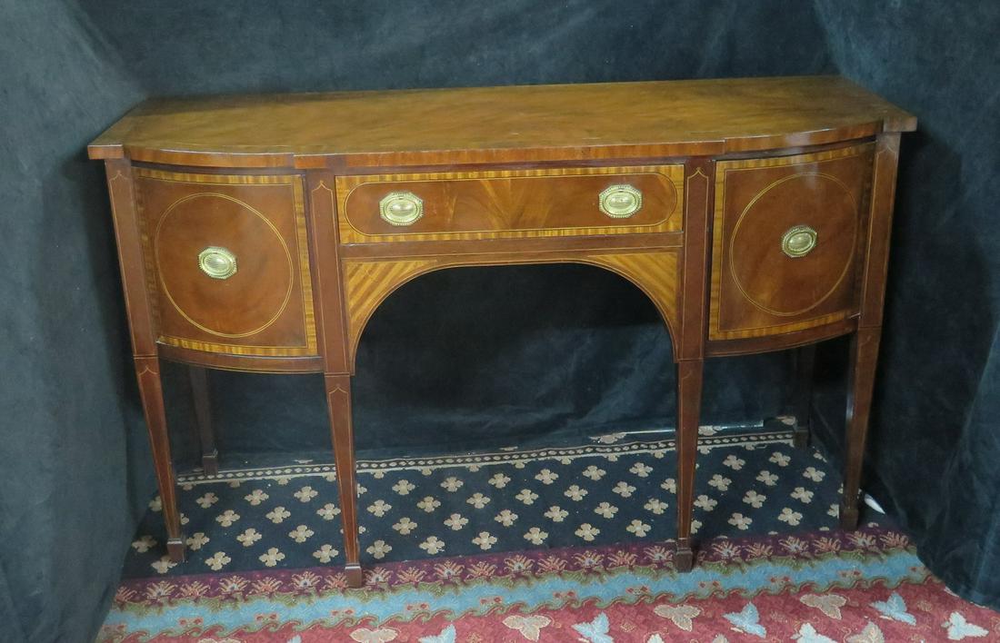 BAKER "COLLECTORS EDITION" MAHOGANY INLAID SIDEBOARD 36" X 60" X 22" (1 of 10)