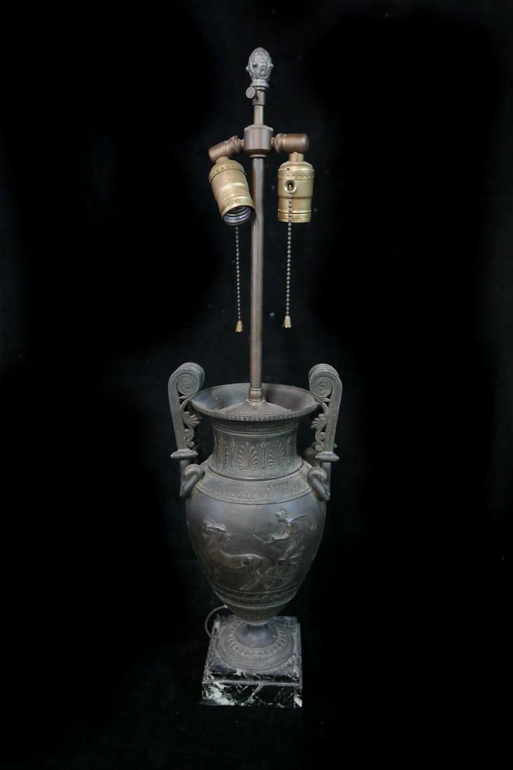 NEOCLASSICAL URN FORM LAMP 27" HIGH (1 of 3)
