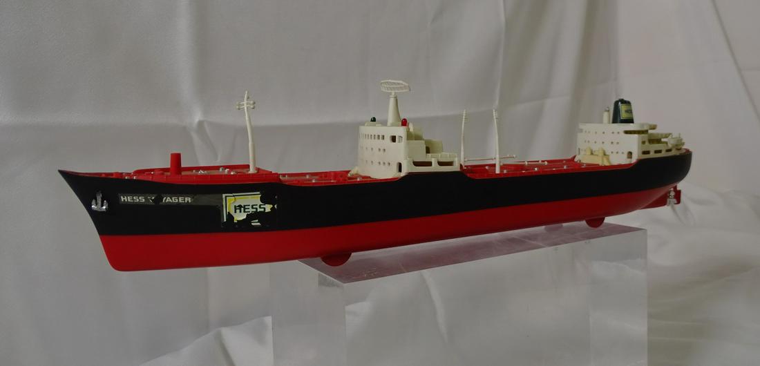 1966 HESS VOYAGER SHIP, FIRST HESS TOY, FAIR CONDITION W/ ALL PARTS (1 of 9)