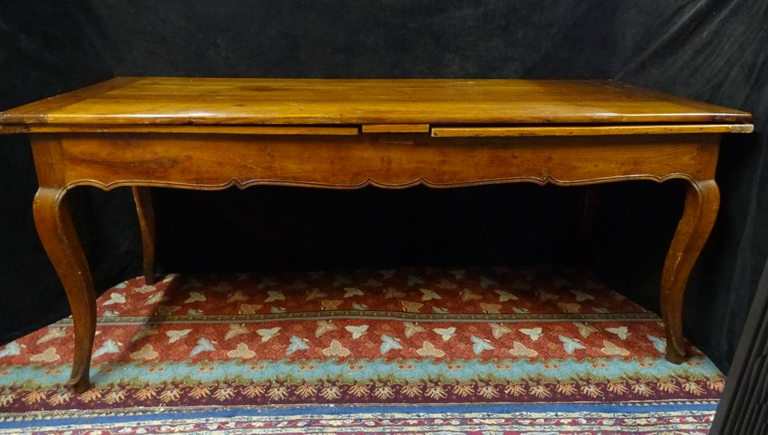 19TH CENTURY PINE REFRACTORY TABLE 31 X 74 X 31 (1 of 10)