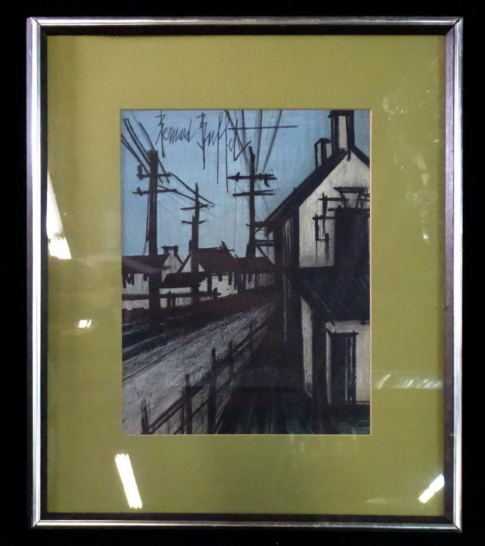 BERNARD BUFFET LITHOGRAPH: BERNARD BUFFET LITHOGRAPH
