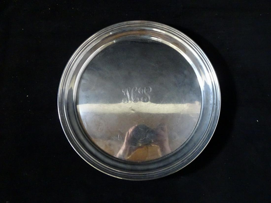 ALVIN STERLING SILVER CAKE TRAY 16.7 OZS (1 of 5)