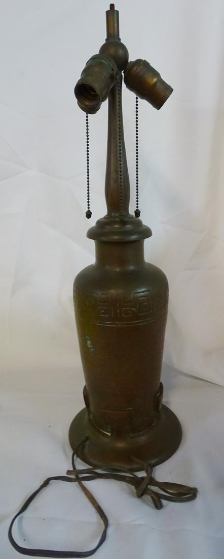 HANDEL GREEK URN LAMP BASE SIGNED (1 of 7)