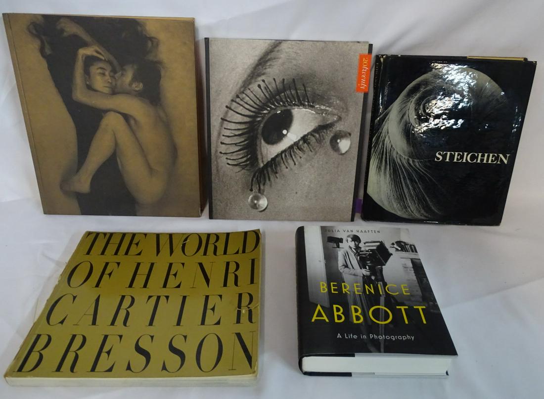 LOT OF PHOTOGRAPHY COFFEE TABLE BOOKS INC. ANNIE LEIBOVITZ FIRST EDITION & HENRI CARTIER-BRESSON (1 of 12)