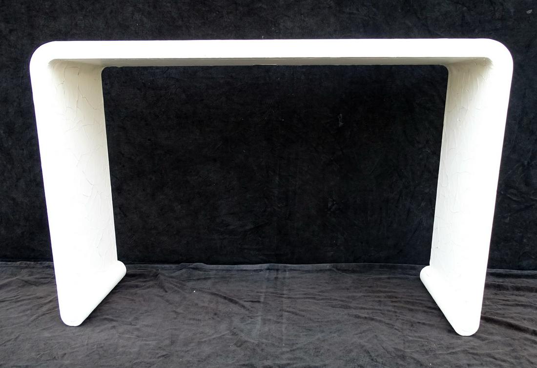 CRACKLE FINISH ASIAN CONSOLE TABLE BY THEODORE ALEXANDER 34" HIGH, 52" LONG, 14" DEEP (1 of 9)