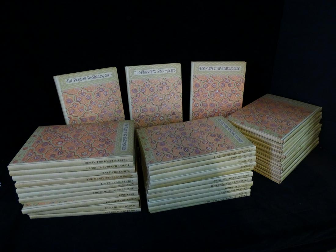 PLAYS OF WILLIAM SHAKESPEARE 37 VOLUMES NEW YORK LIMITED EDITIONS CLUB 1939: PLAYS OF WILLIAM SHAKESPEARE 37 VOLUMES NEW YORK LIMITED EDITIONS CLUB 1939