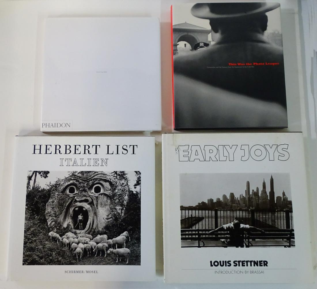 ART BOOKS HC: H. LIST/ITALIAN 1995 (IN GERMAN), BALLEN/OUTLAND 2001, STETTNER/JOYS 1987 (1ST ED.), (1 of 17)