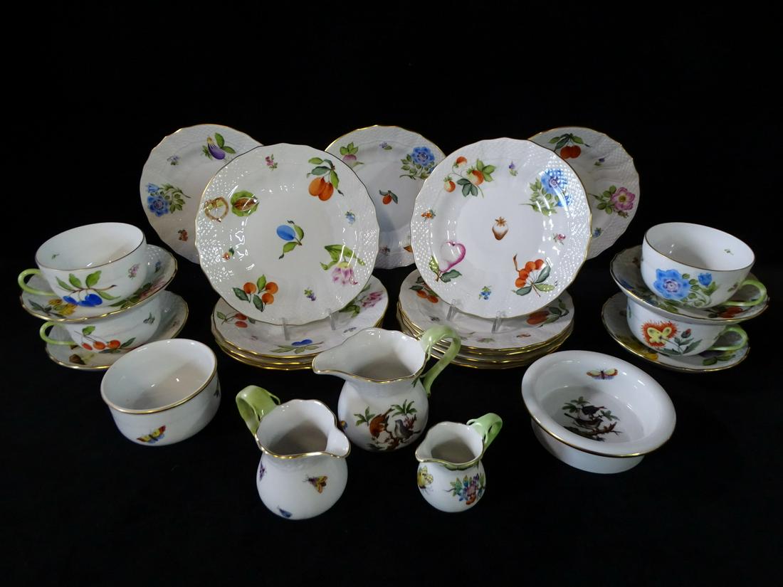 25 PCS. HERAND PORCELAIN (0186) on Jan 01, 2023 THOS. CORNELL