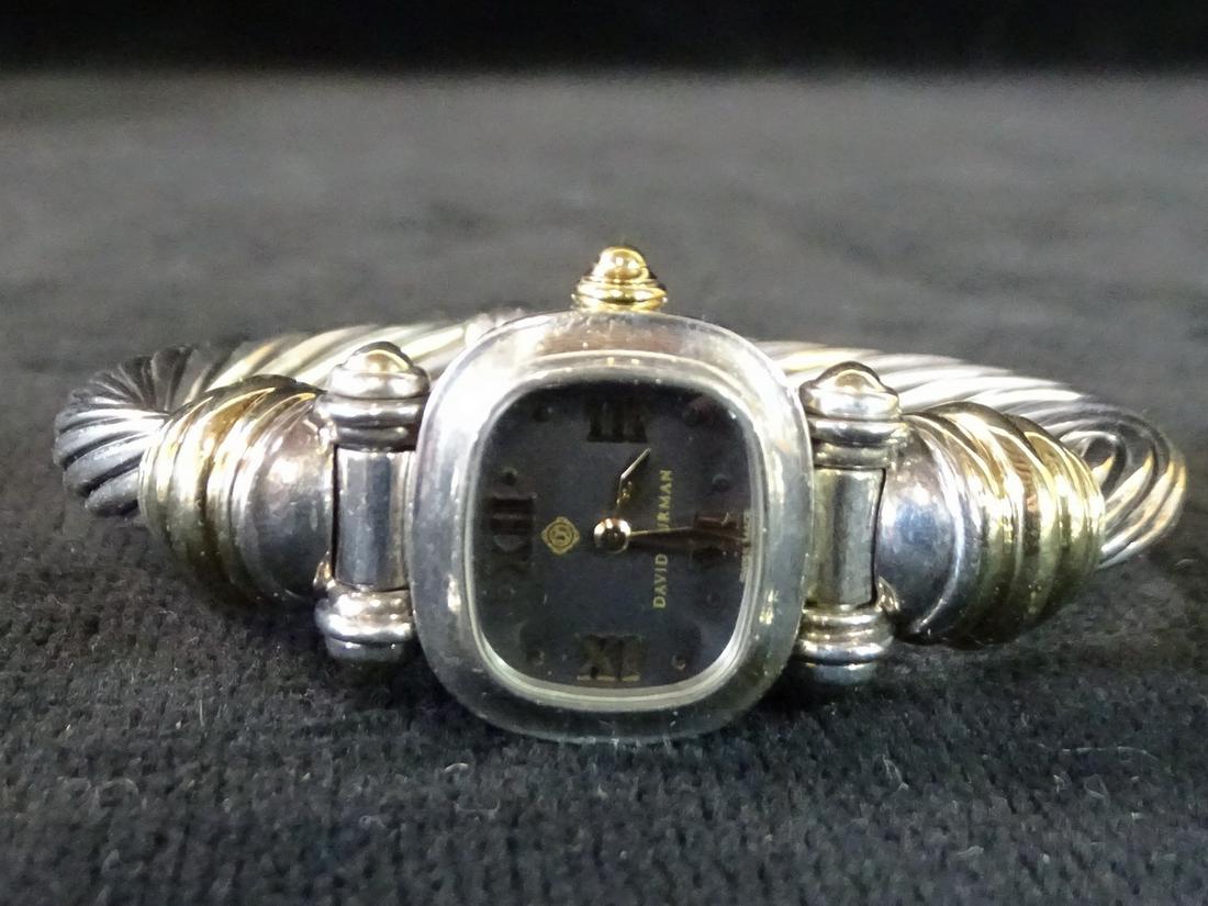 DAVID YURMAN STERLING SILVER LADIES WATCH (1 of 7)