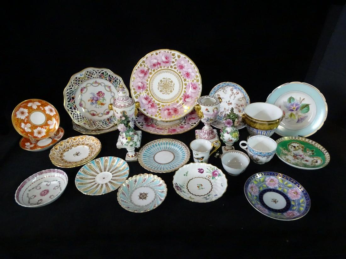 LOT OF ASSORTED CONTINENTAL PORCELAIN, INC.. SCHUMAN BAVARIA (1 of 13)