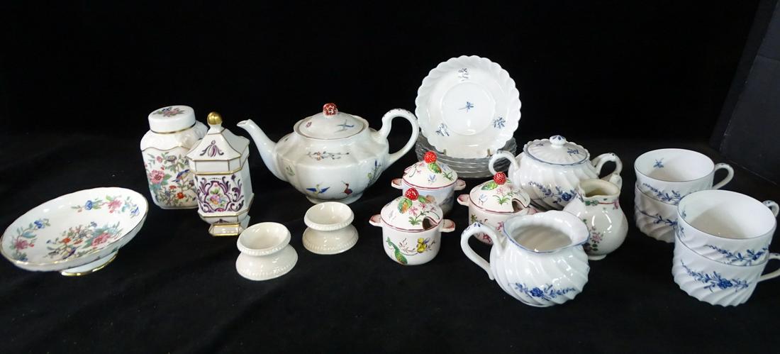 ASSEMBLE GROUP OF LIMOGES INCL. BERNARDAUD TEA SET  9 1/2" H (1 of 16)