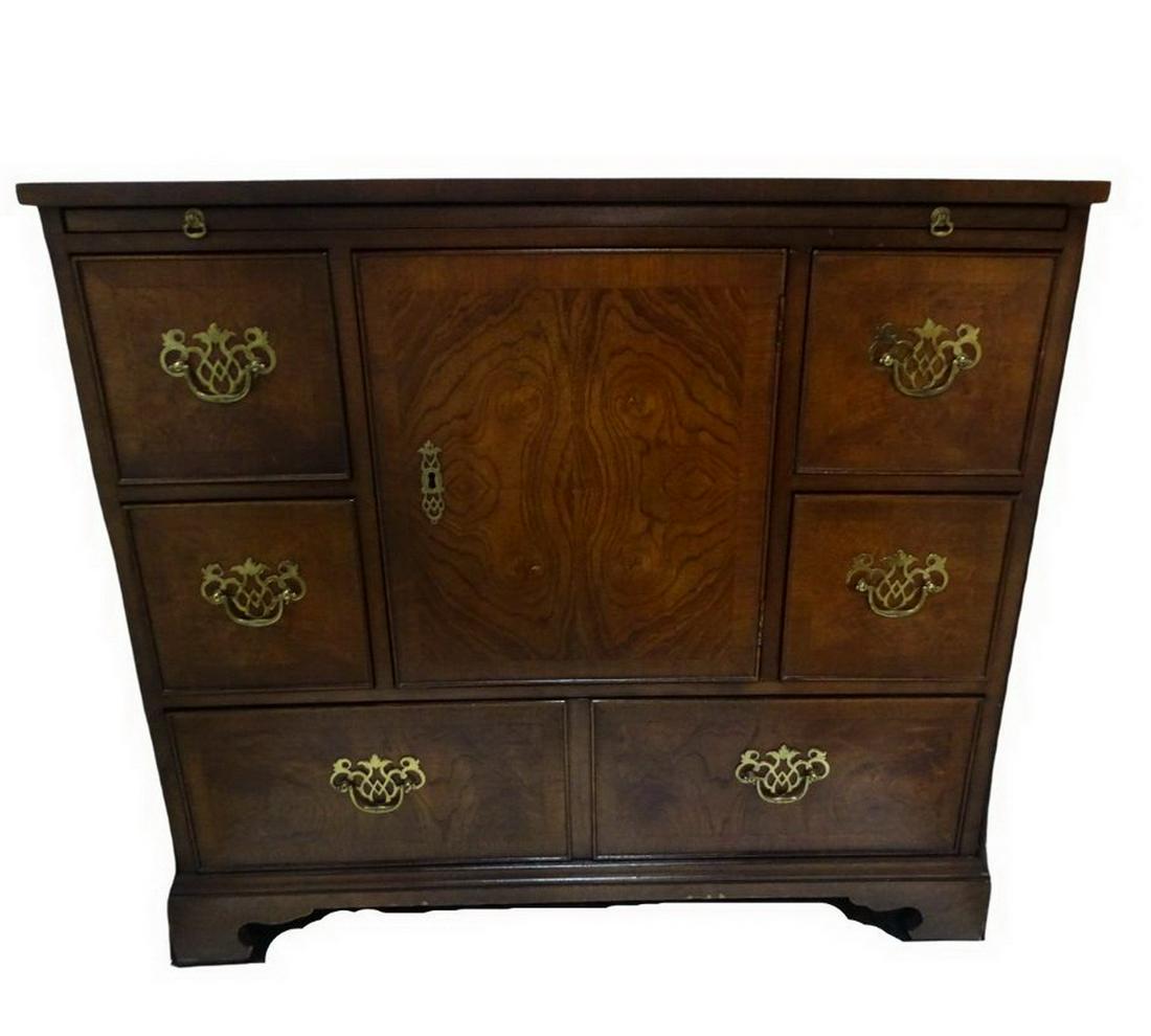 KINDEL MAHOGANY CHEST WITH SLIDE 30 X 33.75 X 17.5 (1 of 10)