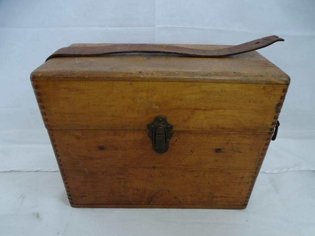 VINTAGE SURVEYORS TRANSIT (NEED MEAS) (1 of 8)