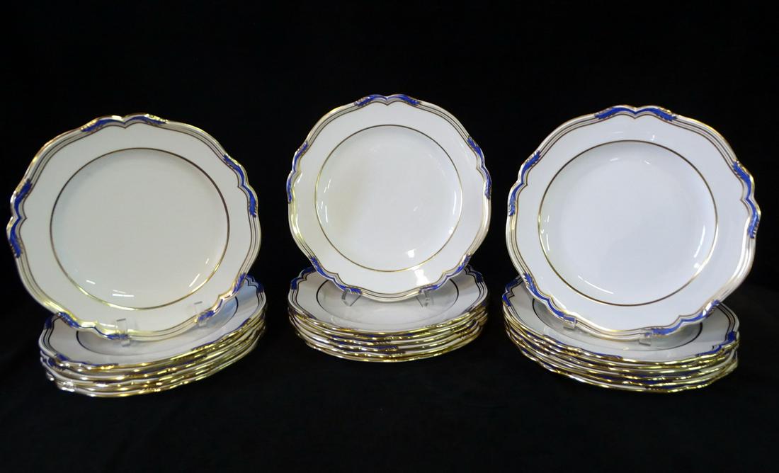 21 SPODE SERVICE PLATES (STAFFORD DESIGN ) 11''DIA. (1 of 8)