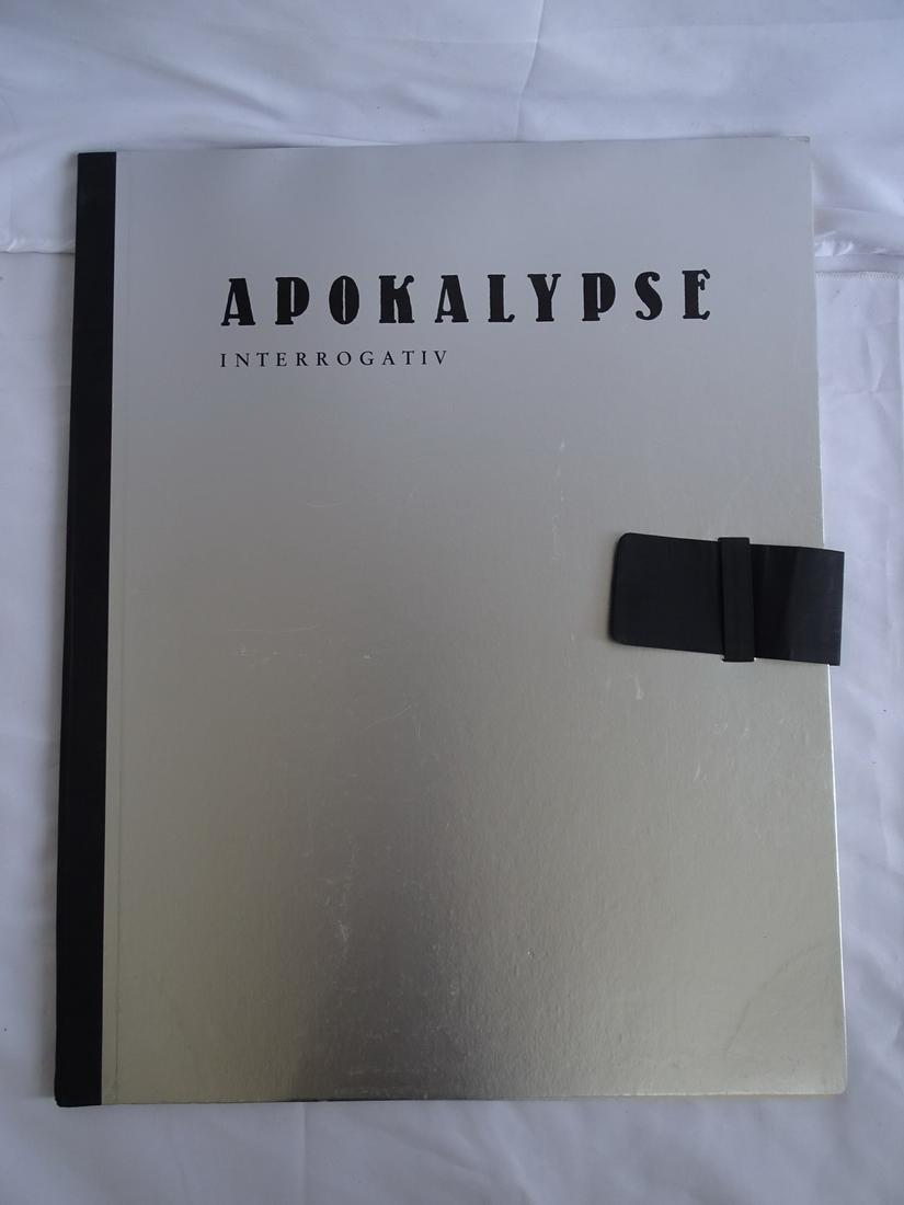 APOKALYPSE/INTERROGATIV (BLACK AND WHITE WORKS ON PAPER SIGNED PITT CUERLIS) 25.5 X 20.5: APOKALYPSE/INTERROGATIV (BLACK AND WHITE WORKS ON PAPER SIGNED PITT CUERLIS) 25.5 X 20.5