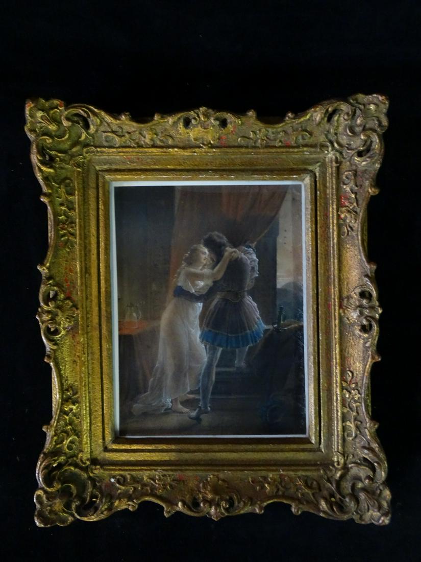 GILT FRAMED PRINT, COUPIN DE LA COUPIERE, PIERRE SYLVESTER, 12 X 8.75 IMAGE, 18 X 14.75 OVERALL (1 of 12)