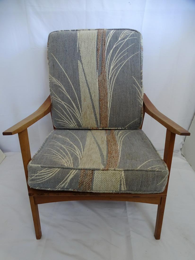 DANISH MODERN OPEN ARM CHAIR 33 X 26 X 30 (1 of 9)