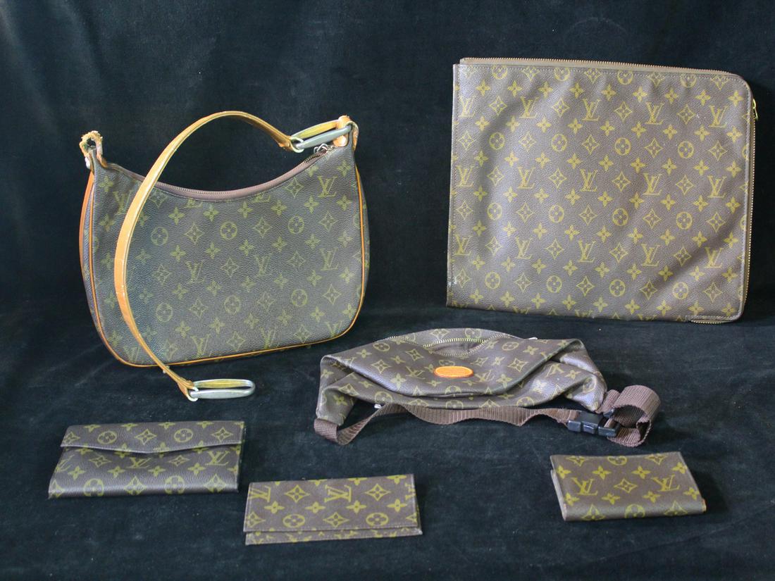 GROUP OF 6 LOUIS VUITTON STYLE ACCESSORIES (1 of 20)