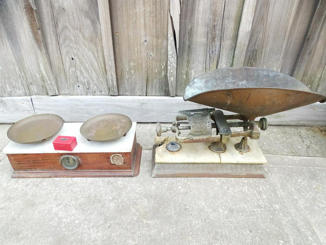 TWO VINTAGE SCALES (1 of 20)