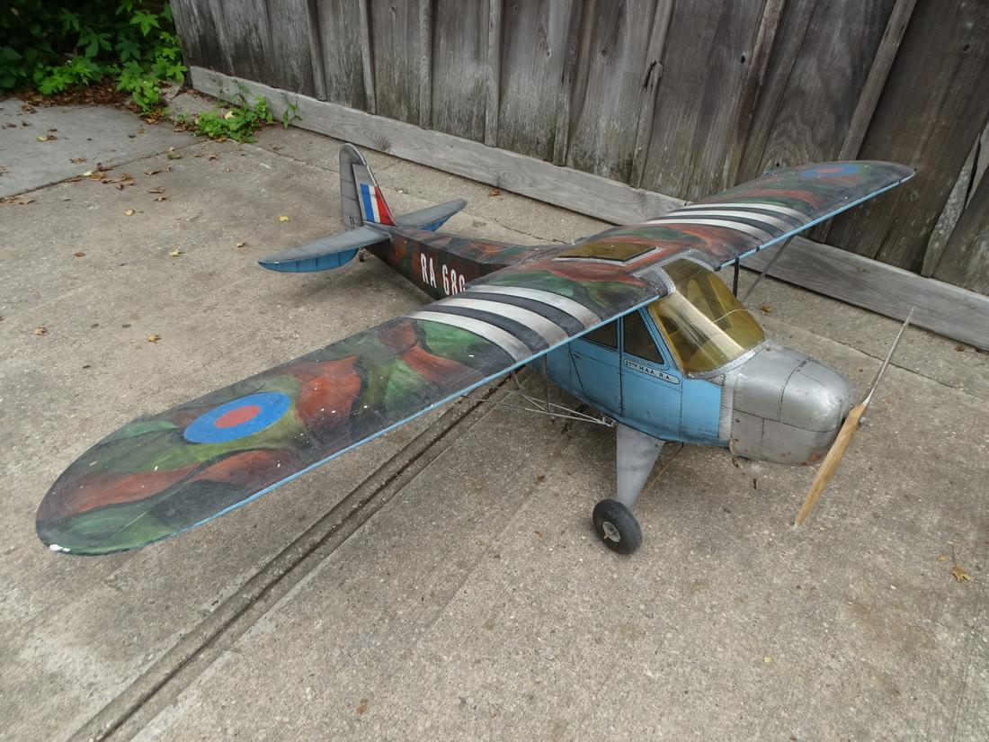 VINTAGE MODEL AIRPLANE 19.5X79X64 (1 of 18)