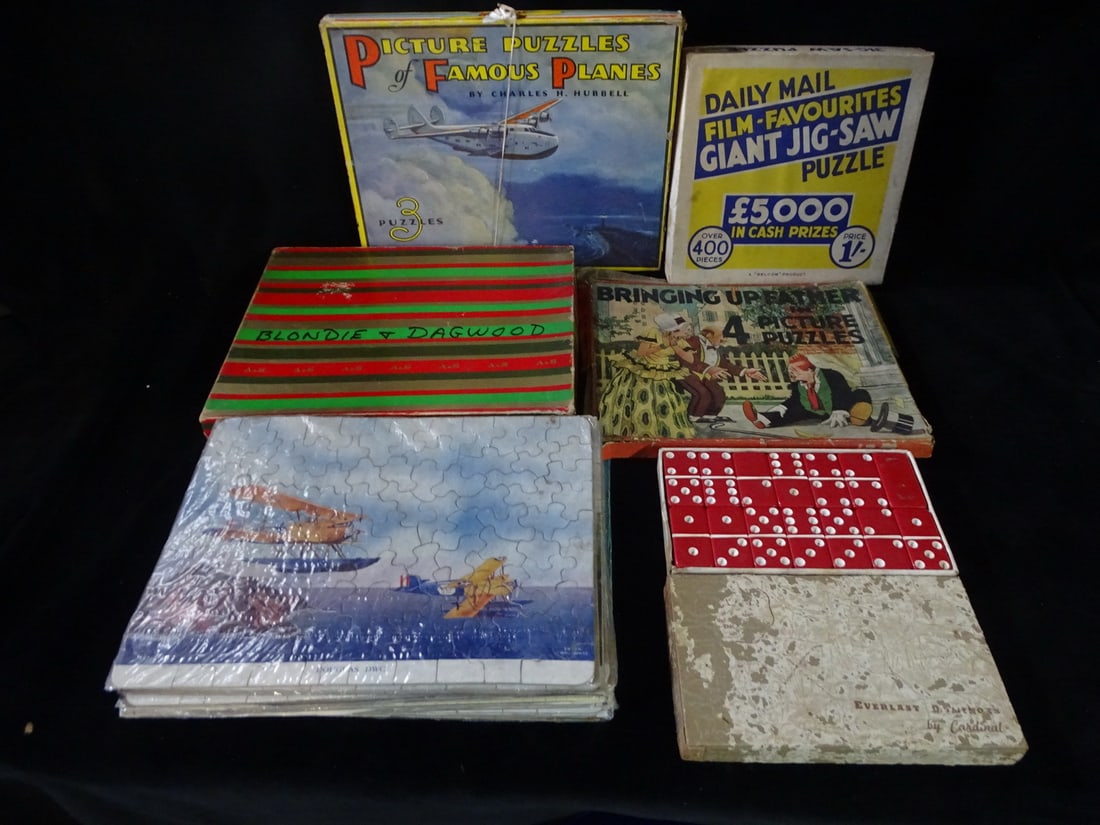 ESTATE OF SEYMOUR STEIN: COLLECTION OF VINTAGE PUZZLES (1 of 5)
