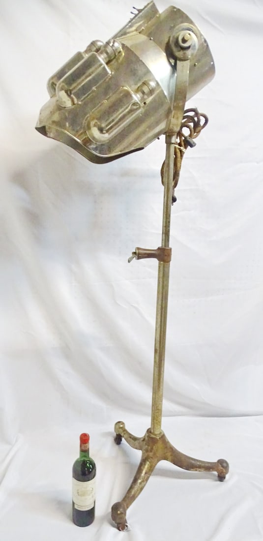 ESTATE OF SEYMOUR STEIN: TALL VINTAGE "MARVEL FASDRY" DRYING INSTRUMENT 61" HIGH: ESTATE OF SEYMOUR STEIN: TALL VINTAGE "MARVEL FASDRY" DRYING INSTRUMENT 61" HIGH