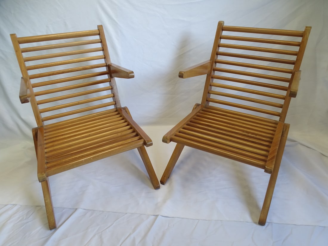 PAIR OF MID-CENTURY ARMCHAIRS, ATTRIBUTED TO LINA BO  BARDI, 30.5X23.5X30 (1 of 12)