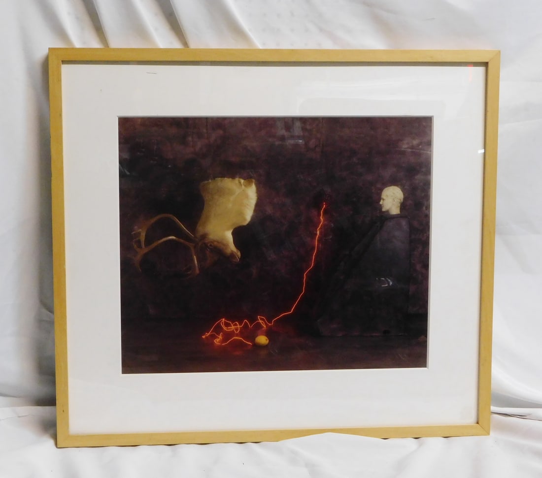 ANN HAMILTON CHROMOGENIC COLOR PRINT " CORDOVA" 18" X 22" IMAGE, 28" X 31 1/2" OVERALL: ANN HAMILTON CHROMOGENIC COLOR PRINT " CORDOVA" 18" X 22" IMAGE, 28" X 31 1/2" OVERALL