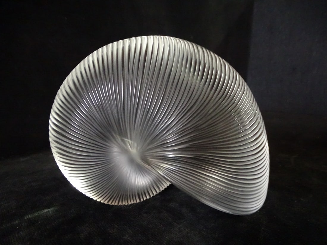 BACCARAT NAUTILUS 5" X 6" X 3 1/4" (1 of 8)