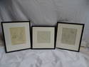 THREE ORIGINAL HANDRAWN CARTOON ILLUSTATIONS INC. CHON DAY 17.5 X 15 LARGEST