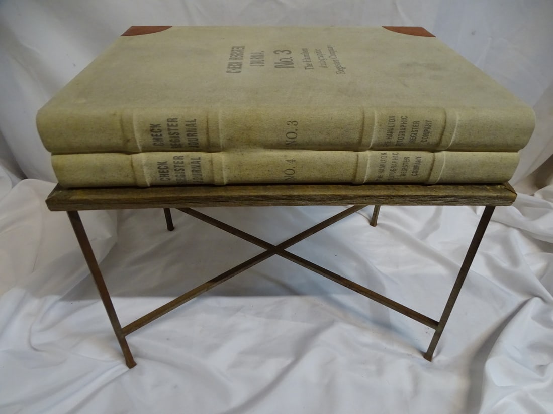 BOOK TABLE MADE OF IRON AND WOOD 22 X 25.5 X 19.25: BOOK TABLE MADE OF IRON AND WOOD 22 X 25.5 X 19.25