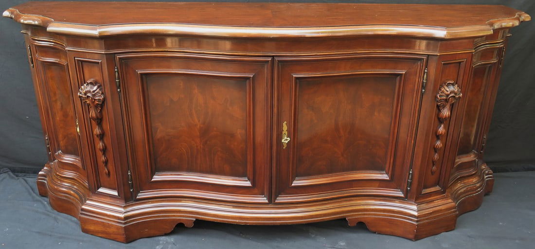 ESTATE OF DENNIS P. RODANO:  KARGES MAHOGANY SERVER 33" X 80" X 21" (1 of 10)