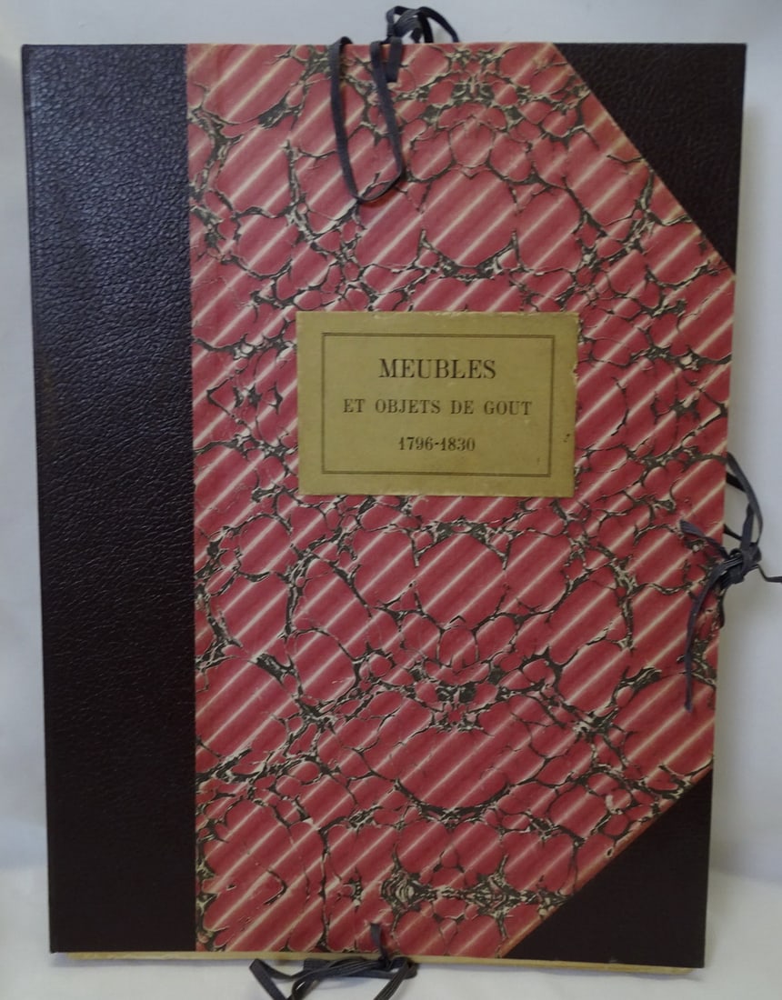 RARE VINTAGE DESIGN BOOK: "MEUBLES ET OBJETS DE GOUT" BY PAUL CORNU (UNBOUND) (1 of 16)
