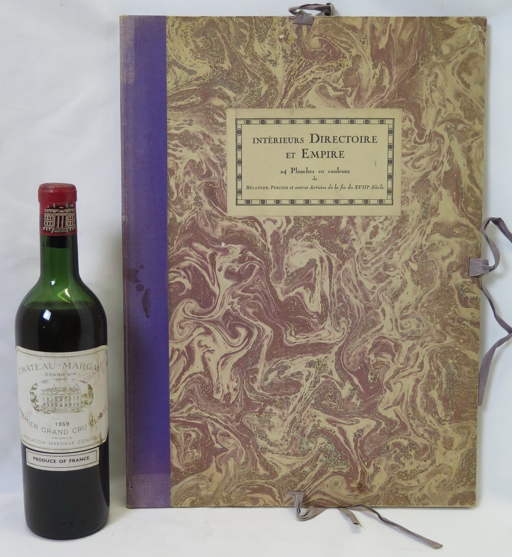 INTERIEURS DIRECTOIRE ET EMPIRE 24 PLANCHES EN COULEURS 1932 (1 of 15)